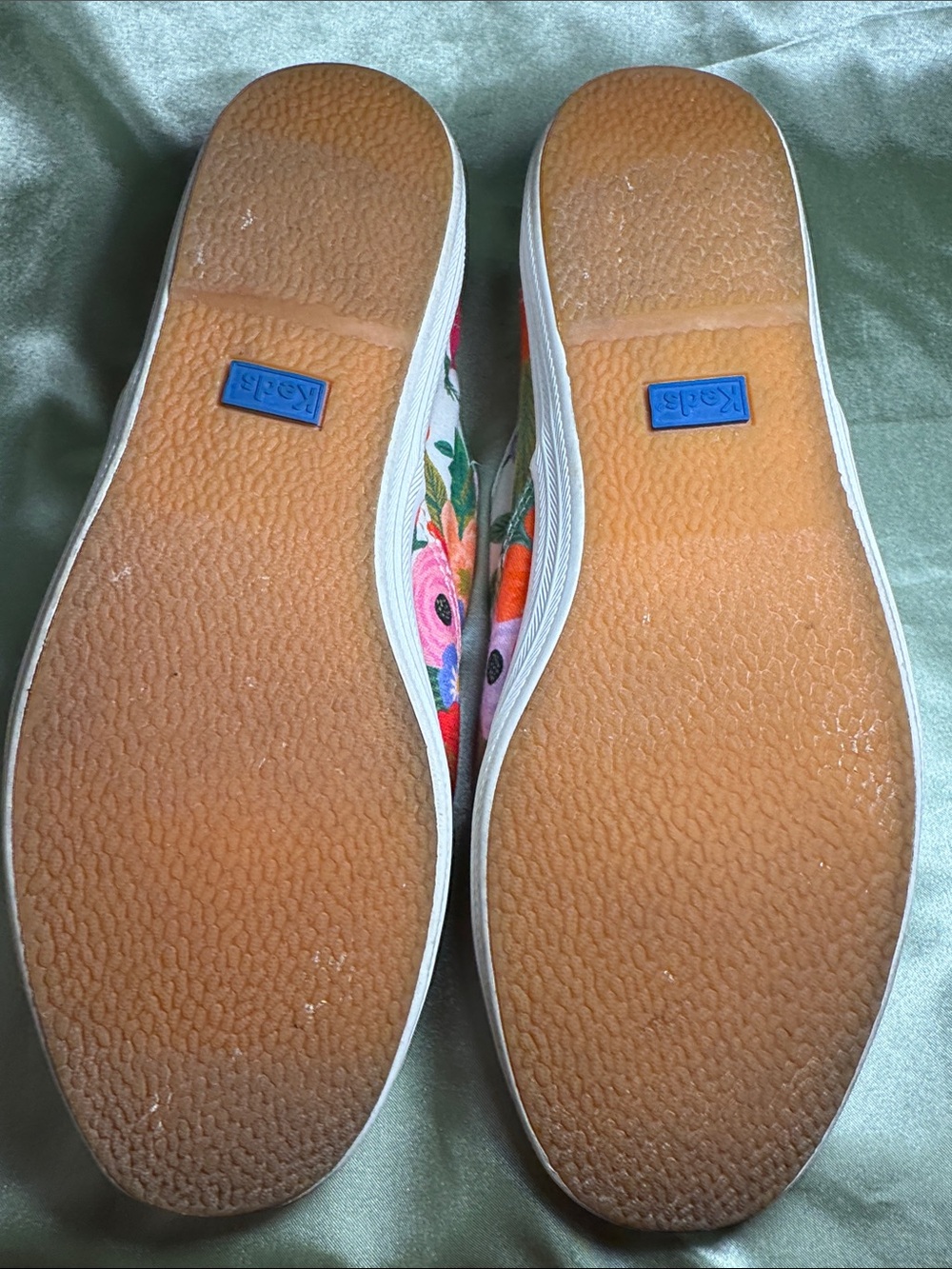 Keds Floral Rifle Paper Co. Canvas Low Top Sneakers WF60416 Womenβs Size 7.5β - Picture 7 of 8